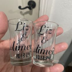 Personalized Shot Glasses