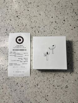Apple Headphones (with receipt)