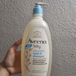Aveeno Baby Wash & Shampoo 18 oz