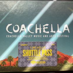 Coachella Shuttle Pass ONLY (No Ticket)