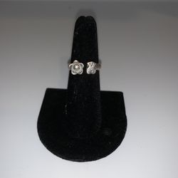 Vintage Teddy Bear Ring Size 6.5