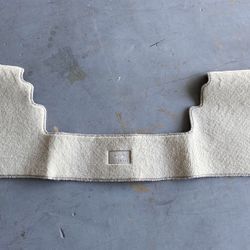 2008 - 2013 INFINITI G37 OEM COUPE REAR BACK SEATS FLOOR MAT CARPET FLOOR RUG BEIGE