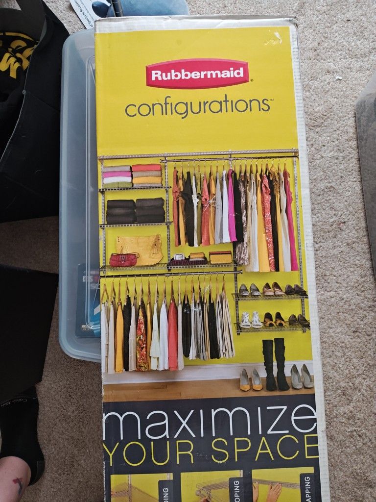 Custom Closet Shelving Kit