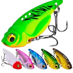 Vibration Blade Fishing Lures 6-pack Lot