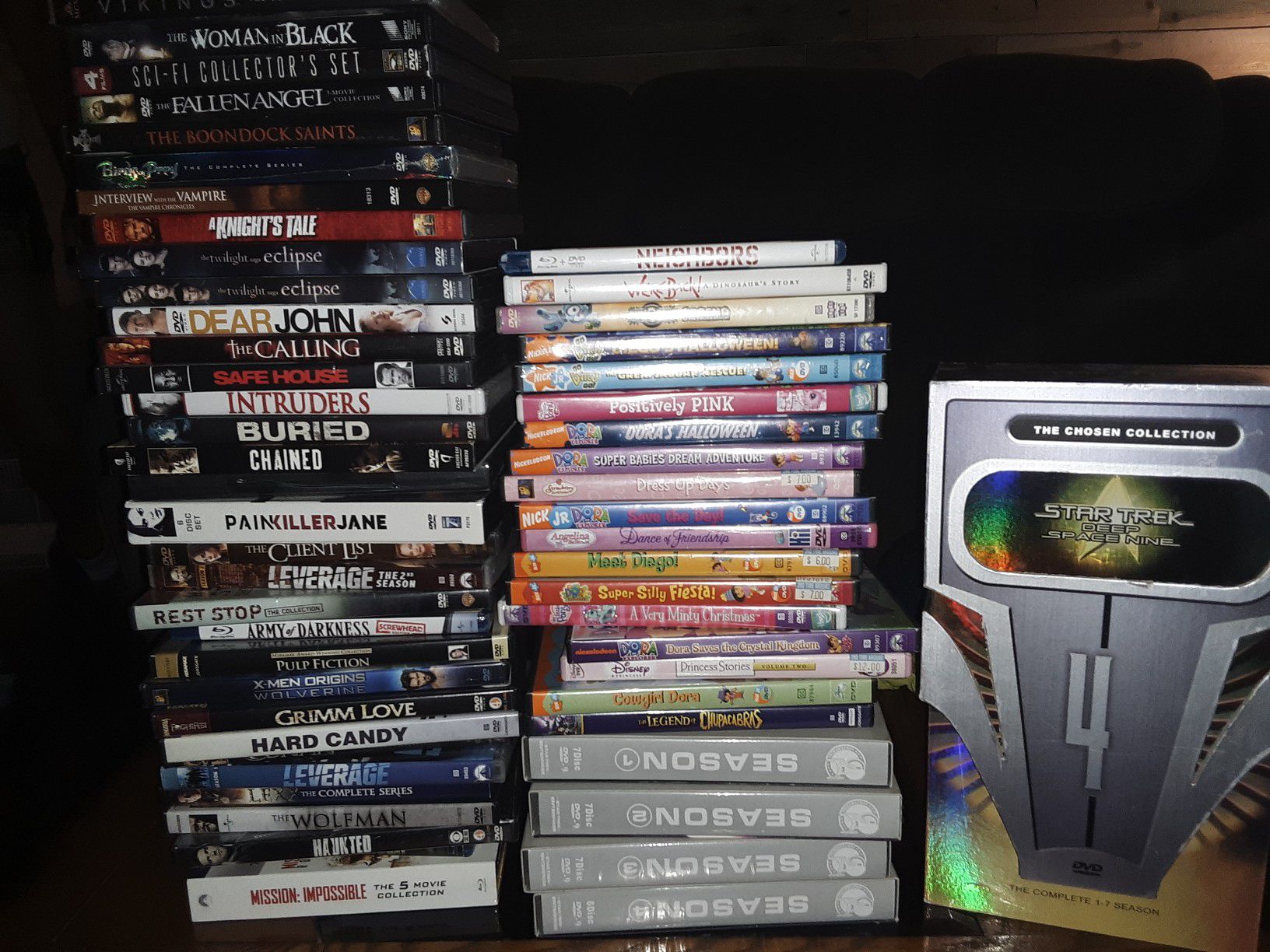 Movies & series sets and blu ray