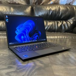 Business grade Touchscreen Lenovo ThinkPad Carbon X1 Gen 9 i7 11th gen 16GB RAM 512GB SSD Full HD 1080p Windows 11 laptop computer