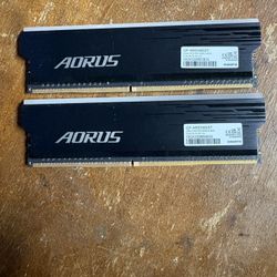 GIGABYTE AORUS RGB Memory DDR4 16GB (2x8GB) 3733MT/s