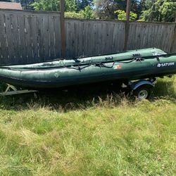 16’ Saturn Kaboat and Trailer
