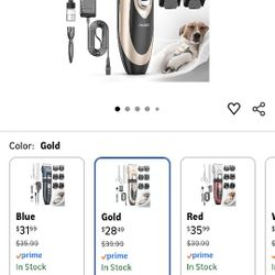 pet clippers still like new