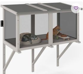 Window Enclosure for Indoor Cat