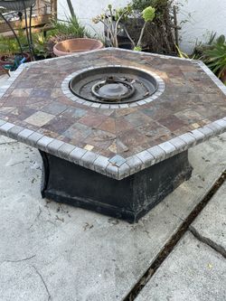 Propane fire Pit - Granite Top 