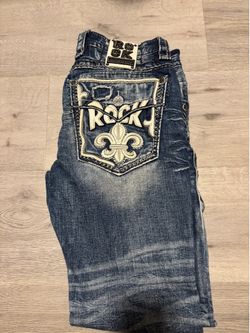 Men’s rock revival jeans