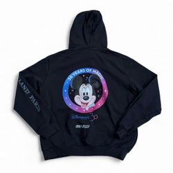 Disneyland paris 30th anniversary black mickey mouse hoodie sweater