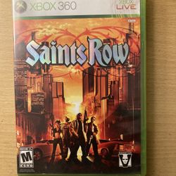 Saints Row 1 Xbox 360