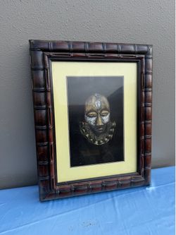 Wall Art with an African Tribal Mask