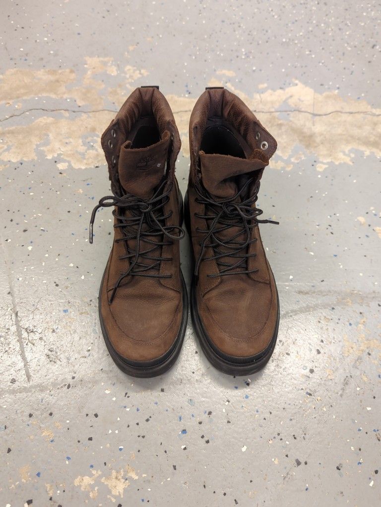 Timberland Brown Leather Lace up Earthkeepers Ankle Boots