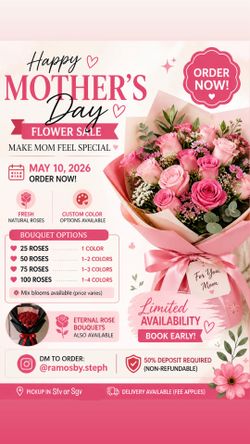 Mother’s Day flowers