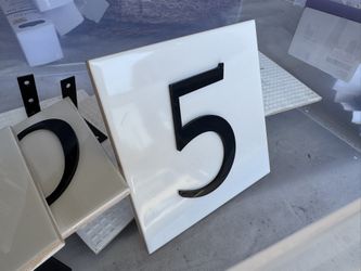 Wedding Table Numbers