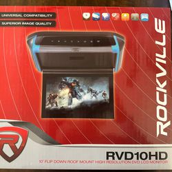 Rockville DVD Player For Auto  NIB