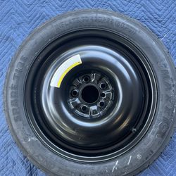 Spare Tire 17" Fits 2010- 2019 Nissan 370Z OEM Genuine Donut.