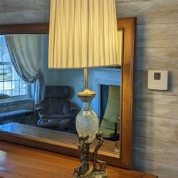 Vintage Classical Cherub Base Table Lamp 