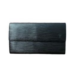 Authentic LV Epi Leather Black Sarah Wallet 
