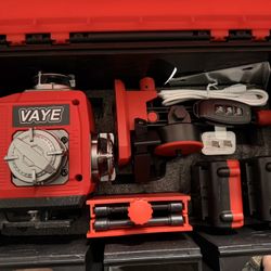 VAYE 16-line Laser Level 360 Automatic Leveling Tool, High Precision, Rechargeable Battery, Remote Control, Suitable for Precise Measurement 2 battery