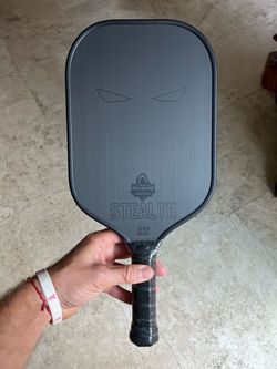 Phantom Pickleball “Stealth” 14mm T700 Raw Carbon Fiber Paddle [BRAND NEW-NEVER USED] - $140 OBO