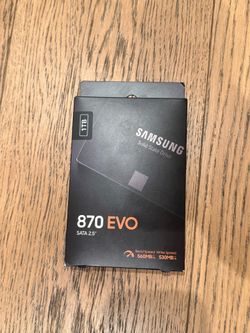 870 Evo 1 TB Sata 2.5 Samsung SSD (Brand New) (Can Deliver)