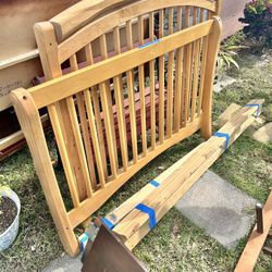 Full Size Headboard And Footboard And Side Rails 