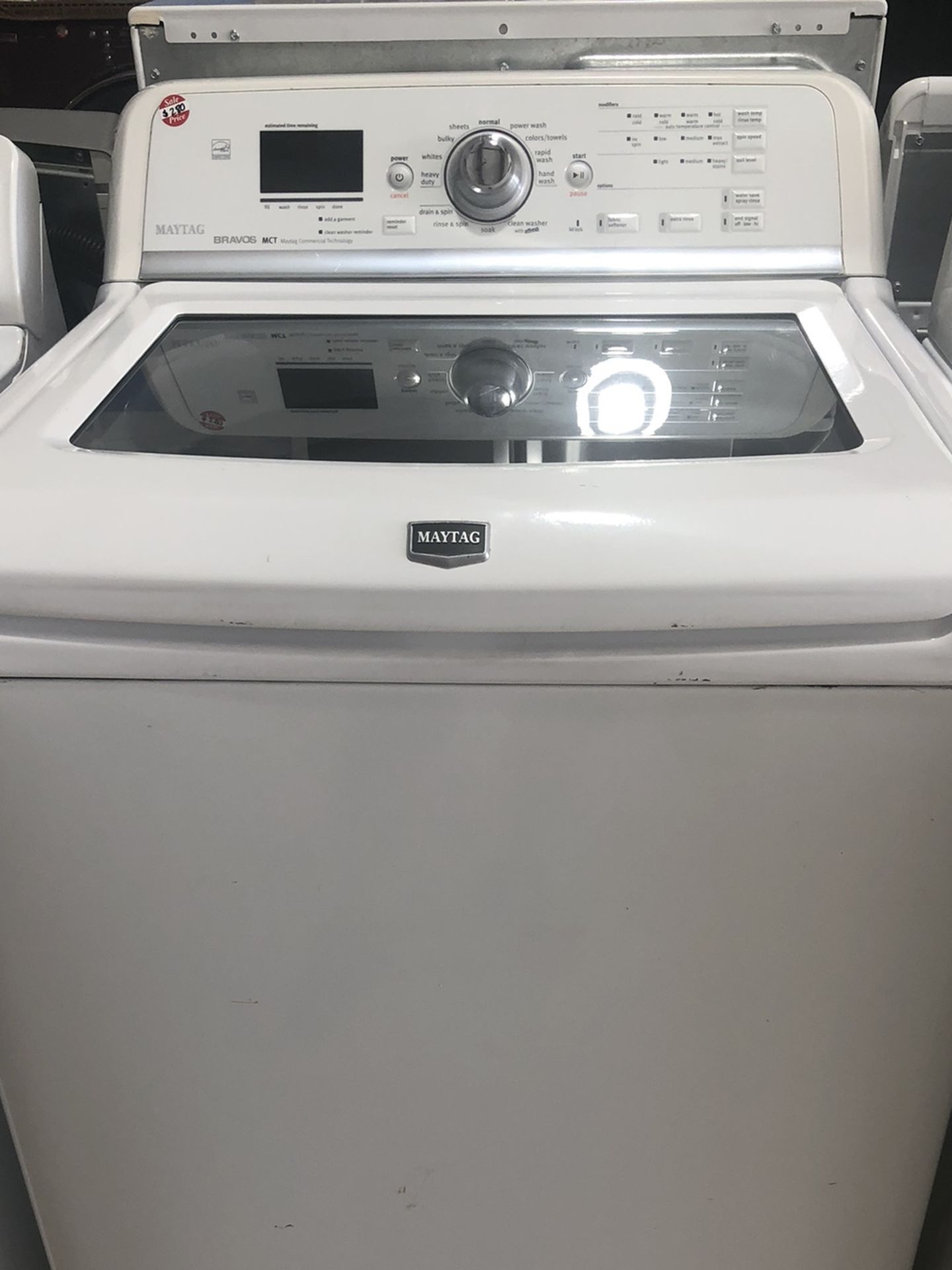 Maytag Glass Top Washer for Sale in St. Cloud, FL OfferUp