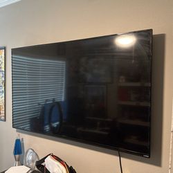 65” Tv With Wall Mount