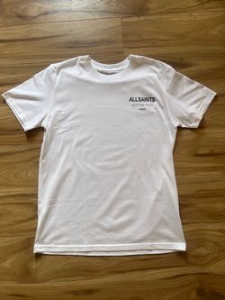 AllSaints white graphic tee size L brand new