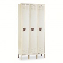 Extremely Large Set Of 3 Lockers - 54" Wide X 21" Deep X 78" High