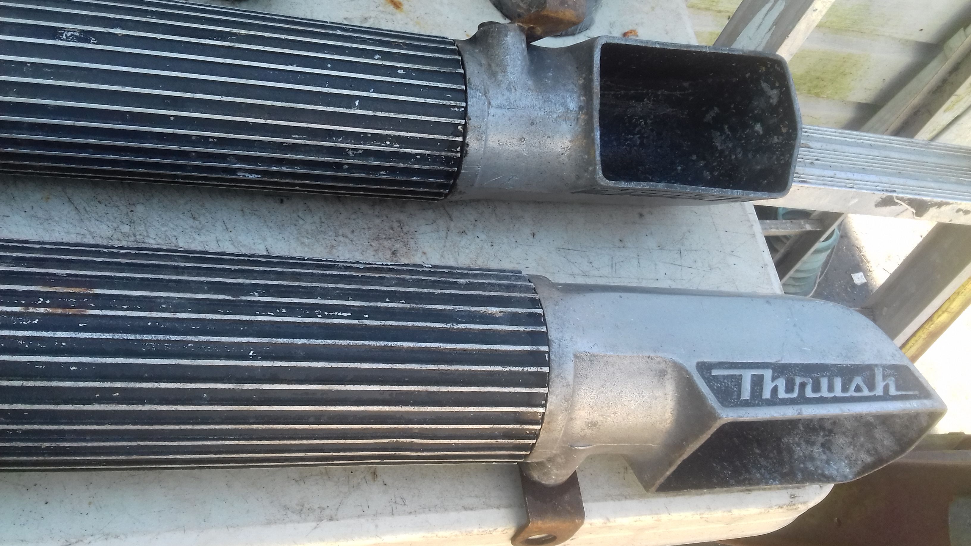 Vintage Thrush Aluminum Side Pipes for Sale in Virginia Beach, VA OfferUp