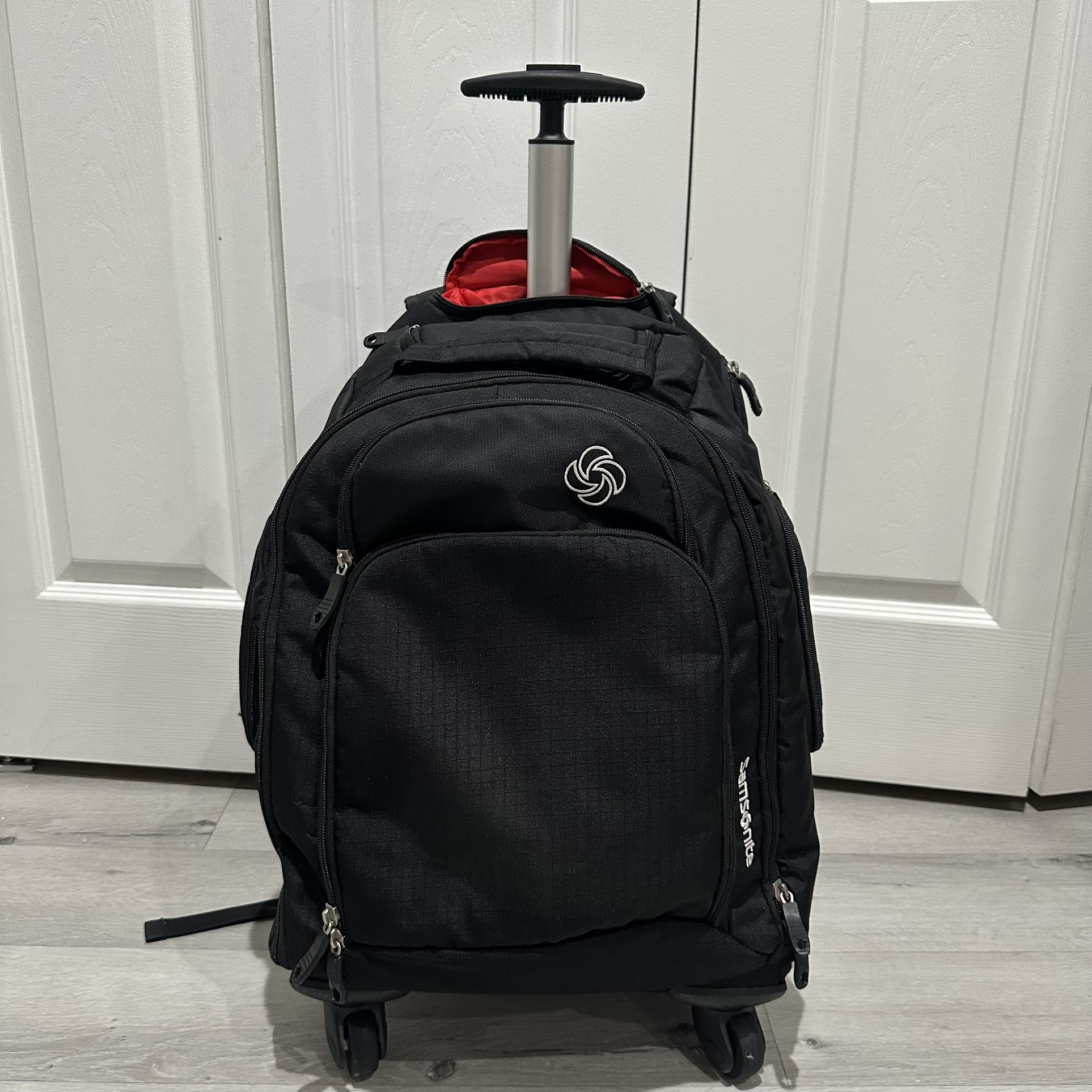 Samsonite MVS Spinner Rolling Backpack