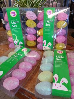 New Easter Eggs They Light Up Nice For 5.00 Each