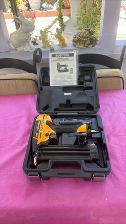 A Bostitch BTFP 12233 smart point 18 Brad nailer kit