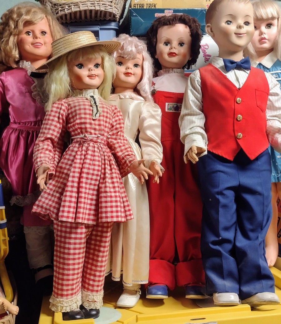 Vintage Walker/Toddler Dolls$25-$200 Each