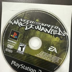 Need For Speed Most Wanted For Ps2 (disc Only, Tested)