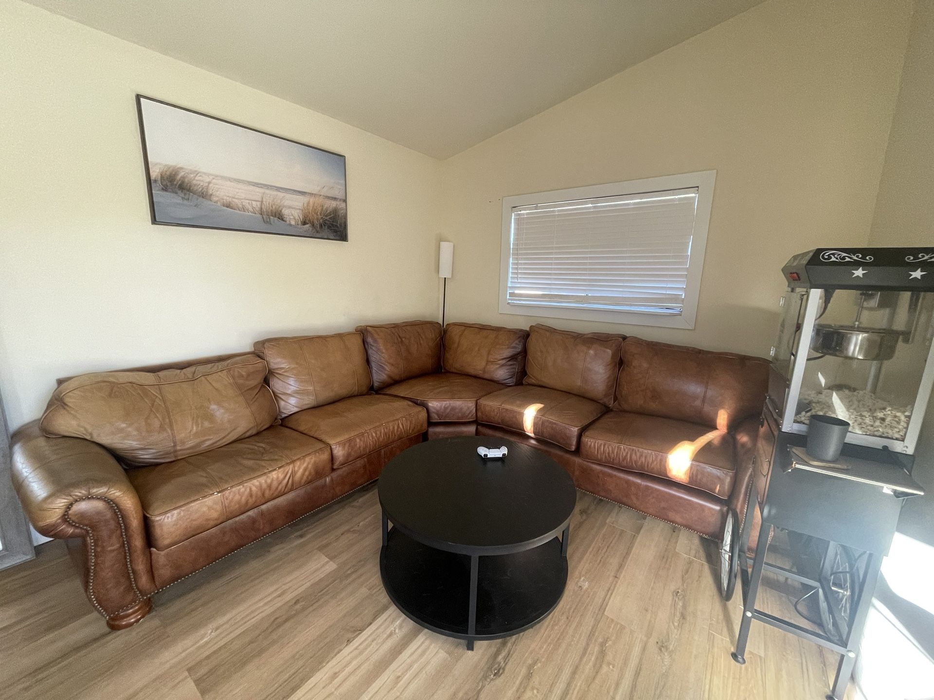 Leather Sectional Couch