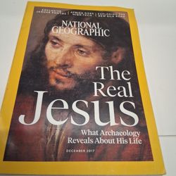 National Geographic magazine December 2017 issueThe Real Jesus: What Archaeology Reveals About His Life". 