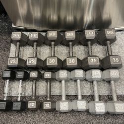 Dumbbell Set From 8 Pounds To 35 Pounds