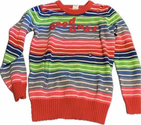 Chucky Good Guys Striped Knit Sweater