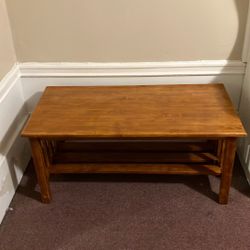 Solid Wood Coffee Table