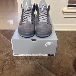 Jordan 5 Wolf Grey Size 11M