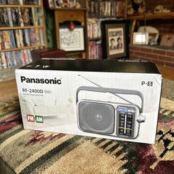 Brand New 2023 Panasonic Am/Fm Radio Battery And Cord Operation.