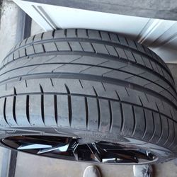 19x10 SVE Mustang Wheels And Tire Set