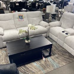 Reclining Sofa And Loveseat 