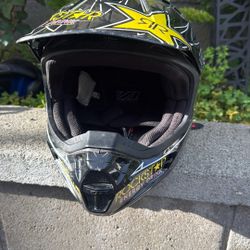 Rockstar Moto Helmet